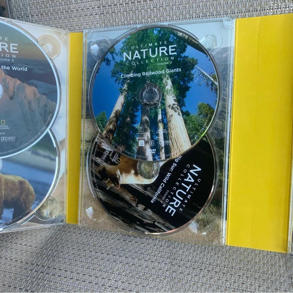 Ultimate Nature Collection National Geographic 10 Disc Set DVD Video PG